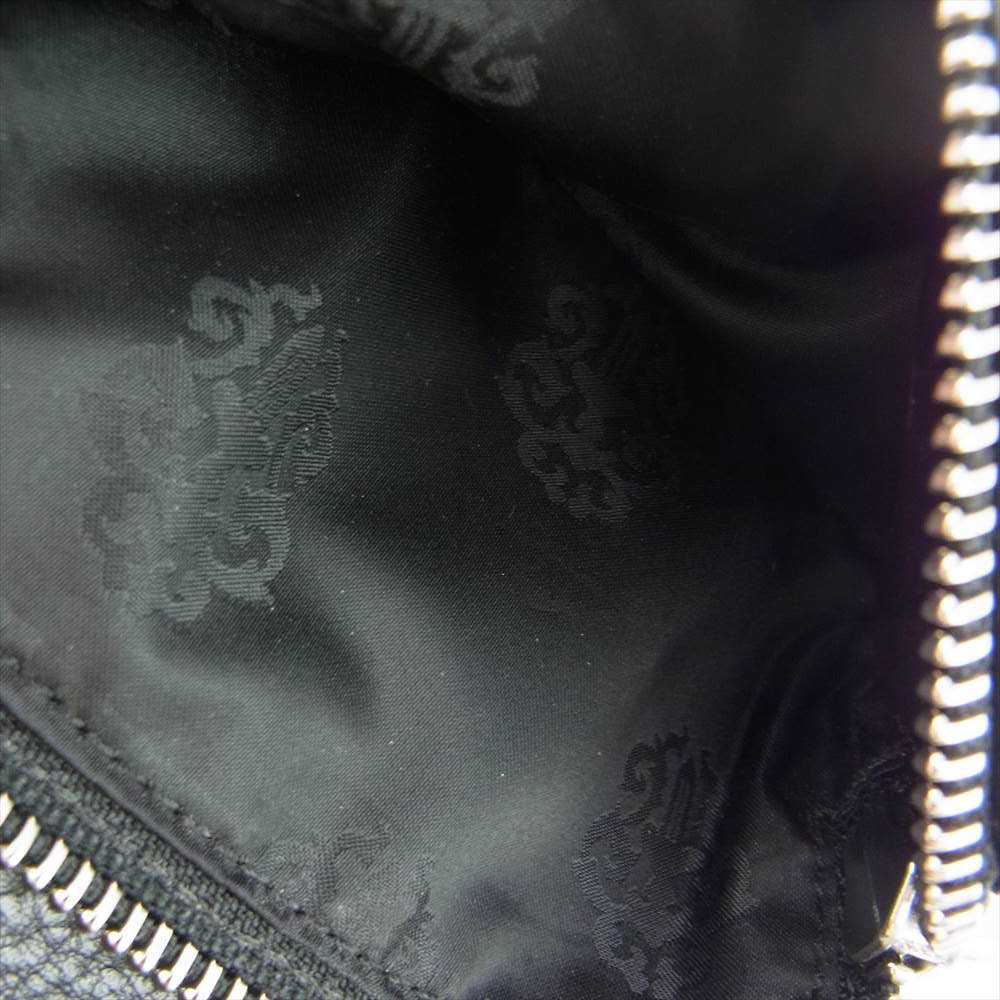 CHROME HEARTS クロムハーツ（原本有） JOEY ジョーイ レザー ウォレット ブラック系【美品】【中古】