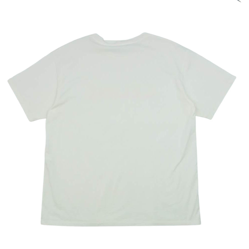 CELINE セリーヌ 22SS 2X10B671Q グラデーション ロゴプリント ルーズ クルーネック Tシャツ ホワイト系 L【美品】【中古】