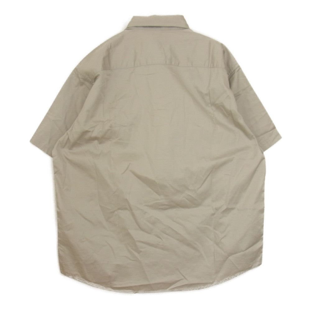 WTAPS ダブルタップス 21SS 211TQDT-SHM02 BD SS COTTON TWILL CANCLINI ボタンダウン 半袖 シャツ グレー系 03【中古】