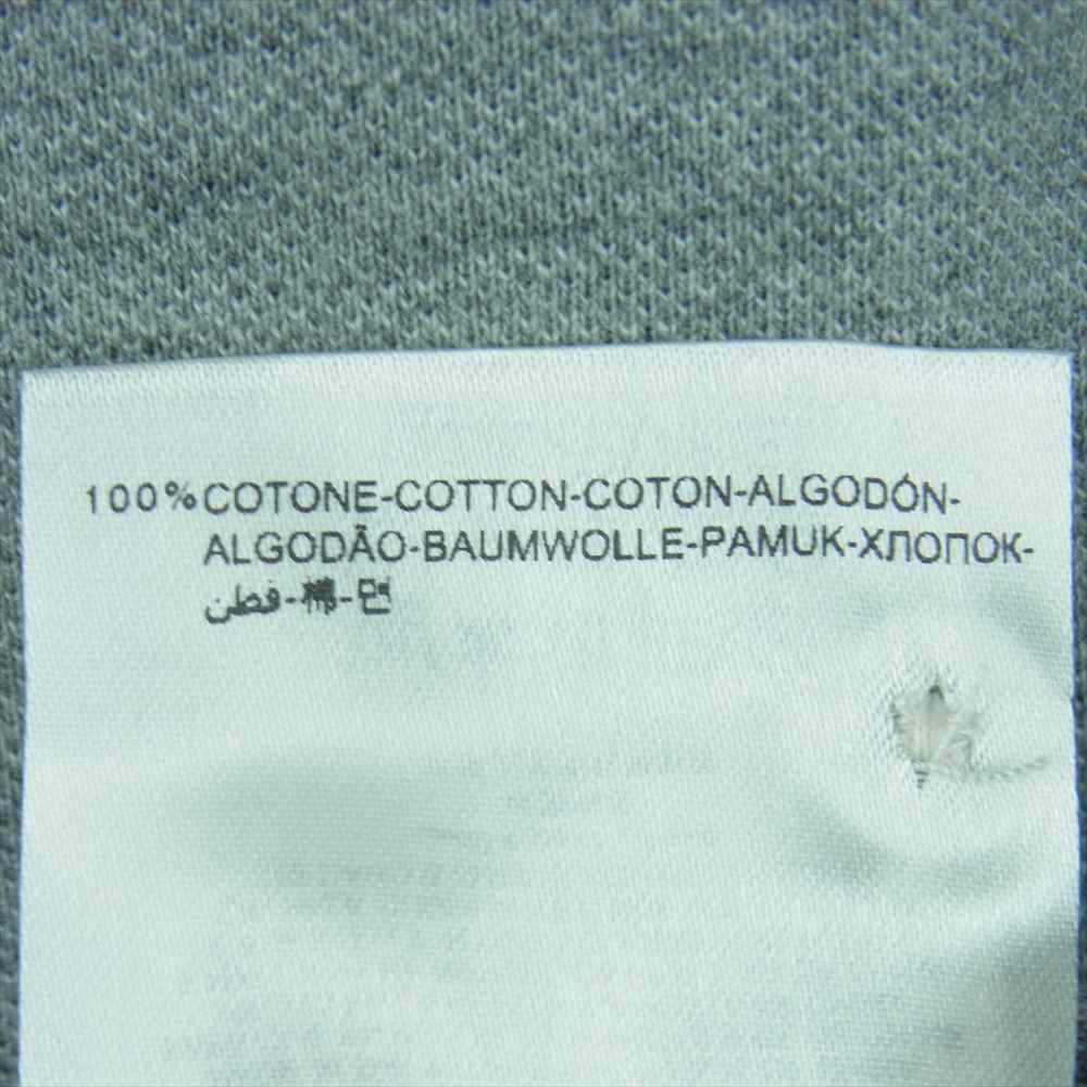 MONCLER モンクレール 国内正規品 POLO MANICA ポロシャツ コットン 中国製 グレー系 XXL【中古】