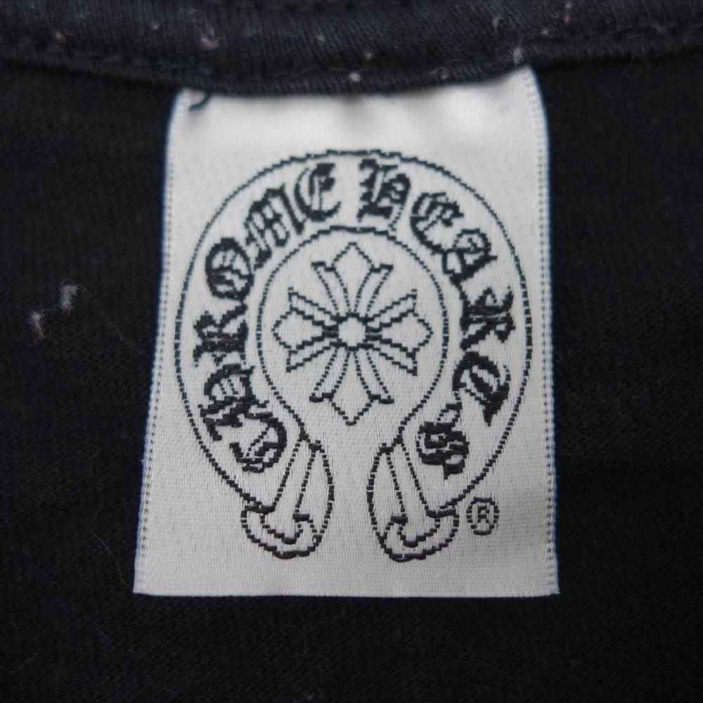CHROME HEARTS クロムハーツ（原本無） バック セメタリー クロス プリント ポケット付 半袖 Tシャツ ブラック系 XL【中古】