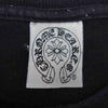 CHROME HEARTS クロムハーツ（原本無） ホースシュー バックプリント 半袖 Tシャツ ブラック系 XL【中古】