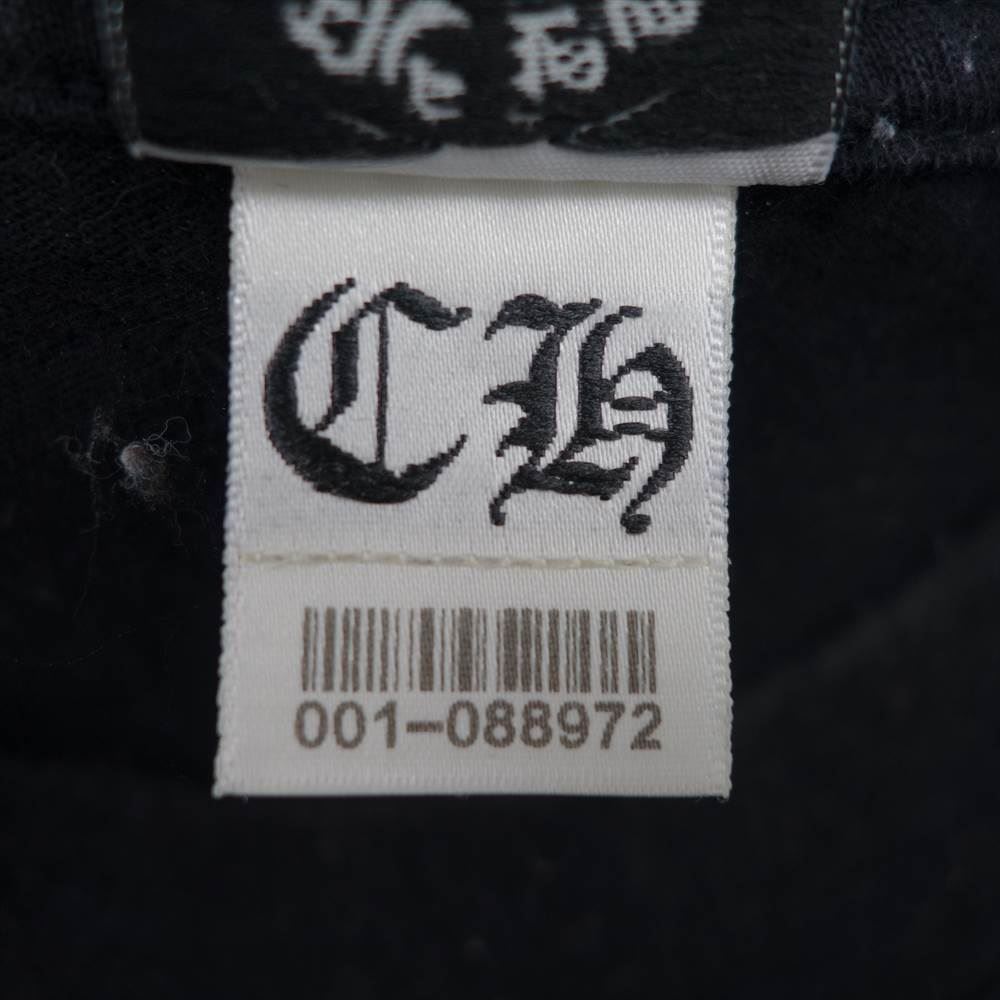 CHROME HEARTS クロムハーツ（原本無） ホースシュー バックプリント 半袖 Tシャツ ブラック系 XL【中古】