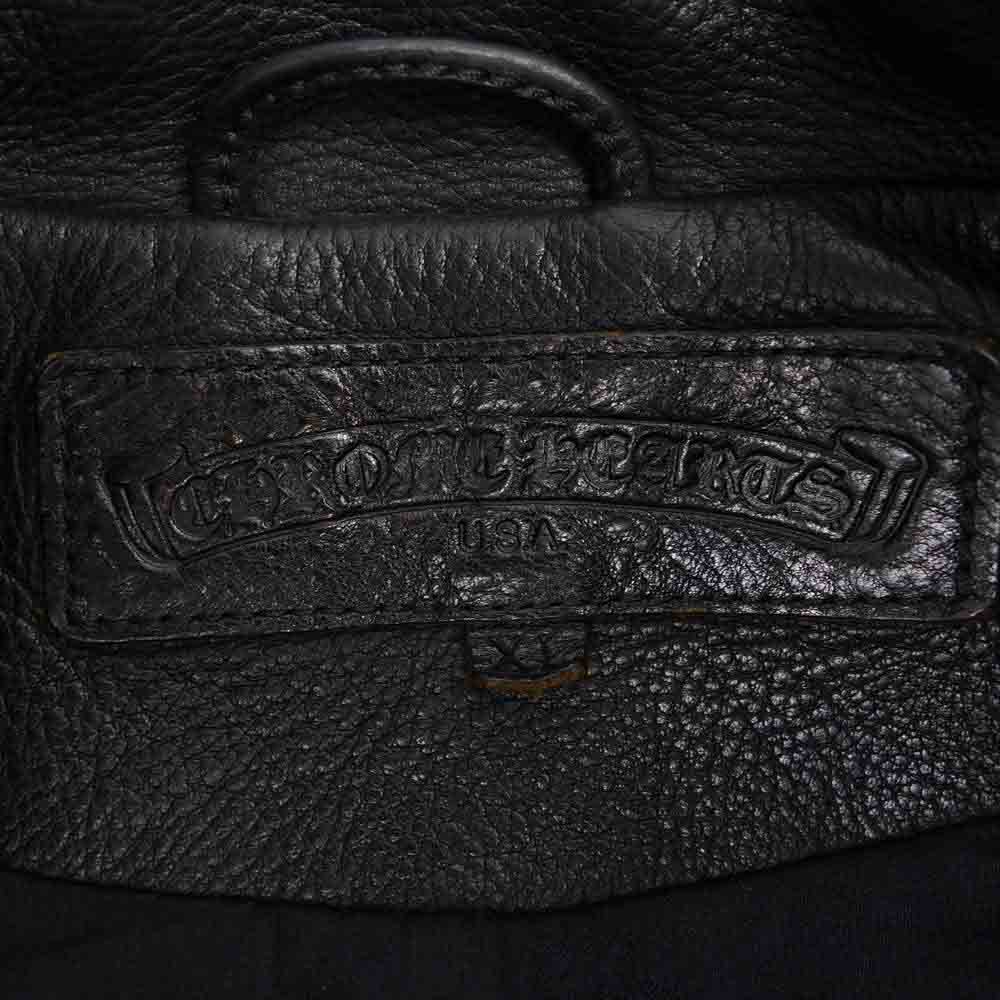 CHROME HEARTS クロムハーツ（原本無） HUNTING JACKET ハンティング ジャケット クローボタン ブラック系 XL【中古】