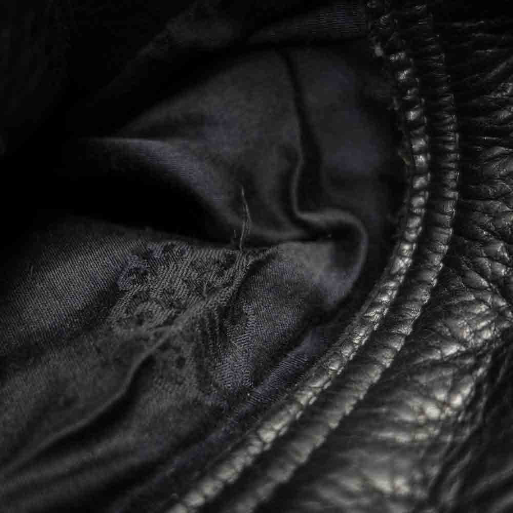 CHROME HEARTS クロムハーツ（原本無） HUNTING JACKET ハンティング ジャケット クローボタン ブラック系 XL【中古】