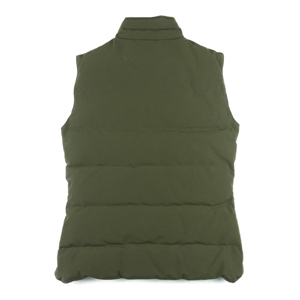 CANADA GOOSE カナダグース 2832L FREESTYLE VEST フリースタイル ダウン ベスト カナダ製 カーキ系 XS【中古】