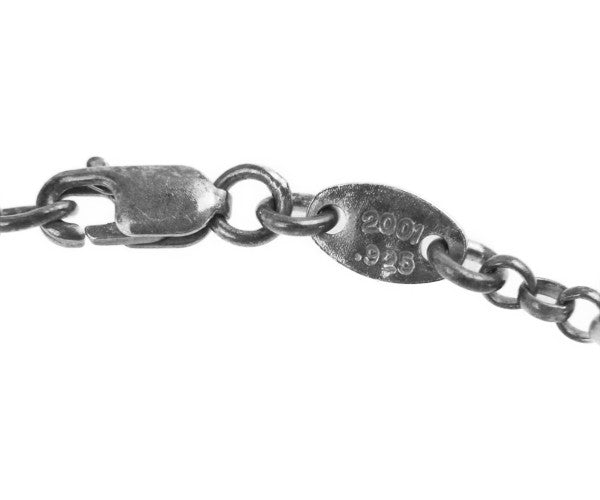 CHROME HEARTS クロムハーツ（原本無） ロールチェーン 16インチ シルバー系【中古】