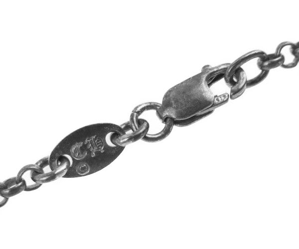 CHROME HEARTS クロムハーツ（原本無） ロールチェーン 16インチ シルバー系【中古】