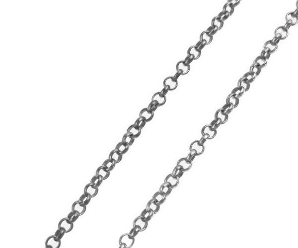 CHROME HEARTS クロムハーツ（原本無） ロールチェーン 16インチ シルバー系【中古】