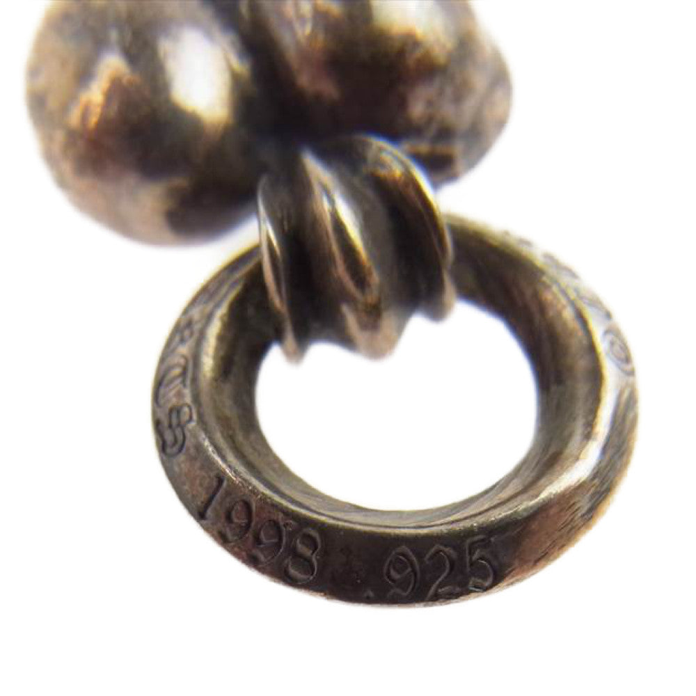 CHROME HEARTS クロムハーツ（原本無） HEART ハート チャーム ネックレス シルバー系【中古】