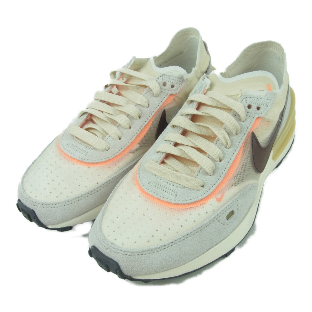 NIKE ナイキ DA7995-102 WAFFLE ONE ワッフル ワン スニーカー インドネシア製 オフホワイト系 23cm【中古】