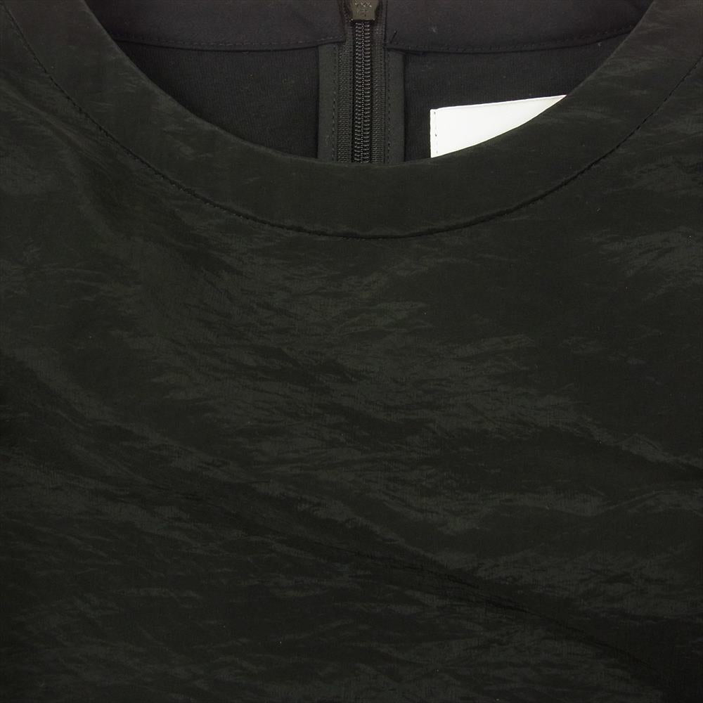 アキラナカ AP2131-BK Layered Organza long sleeves dress  ブラック系 2【新古品】【未使用】【中古】