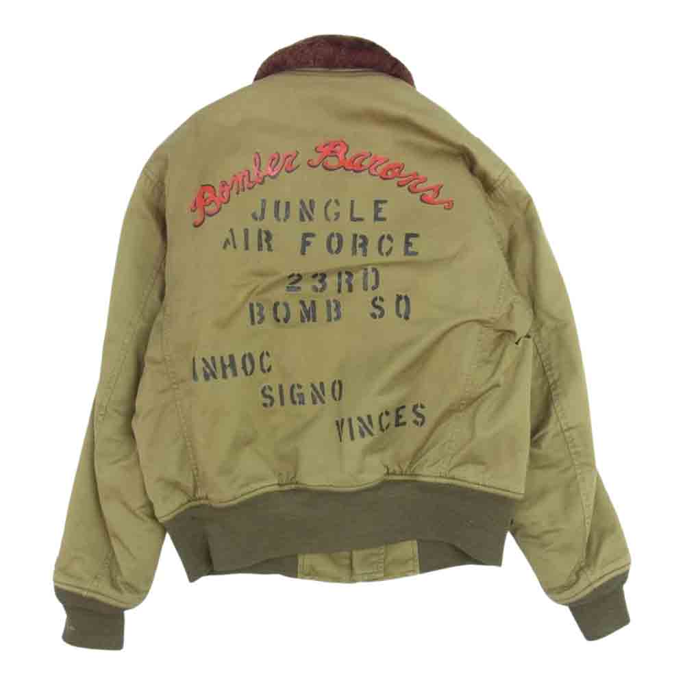Buzz Rickson's バズリクソンズ M13294 M品番 TYPE B-10 フライト ジャケット カーキ系 36【中古】