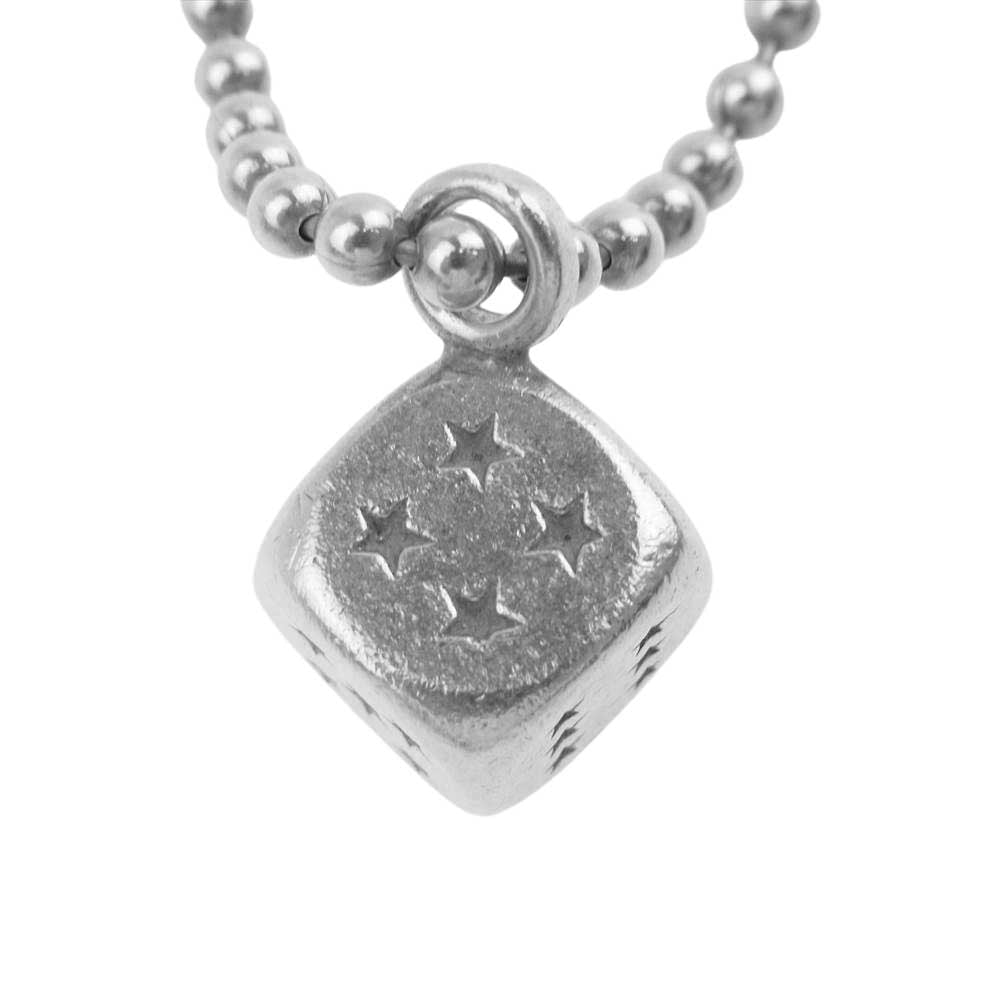 ARGENT GLEAM アージェントグリーム ダイス サイコロ ネックレス シルバー系【中古】