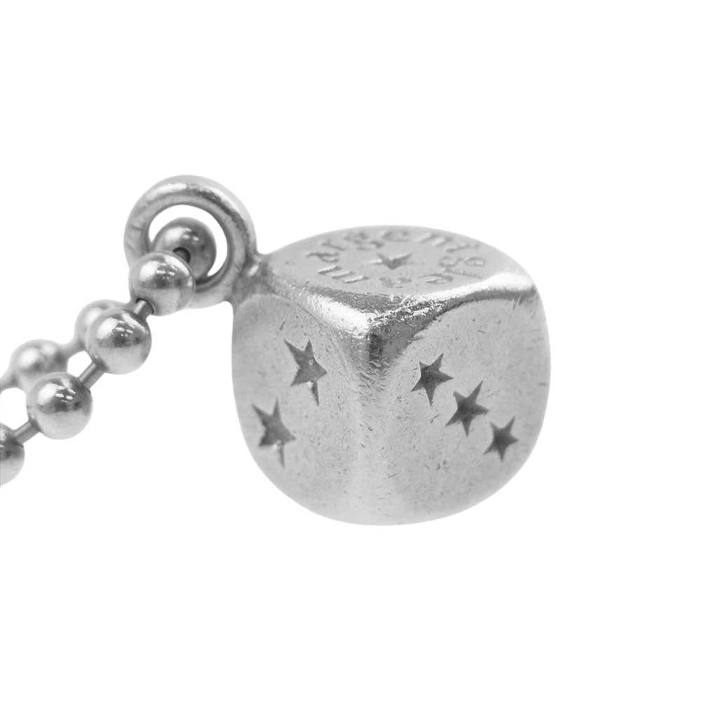 ARGENT GLEAM アージェントグリーム ダイス サイコロ ネックレス シルバー系【中古】