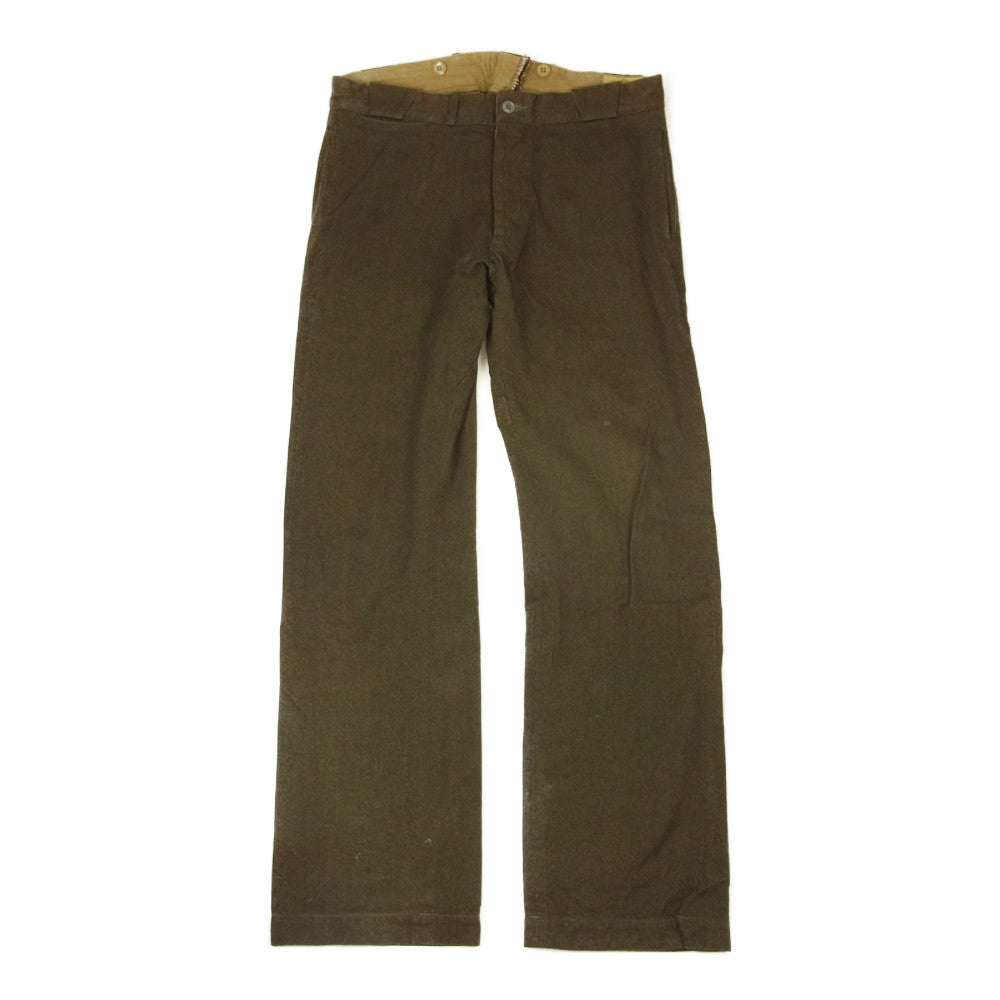 オールド ジョー ミリタリー トラウザー パンツ ブラウン系 32【中古】