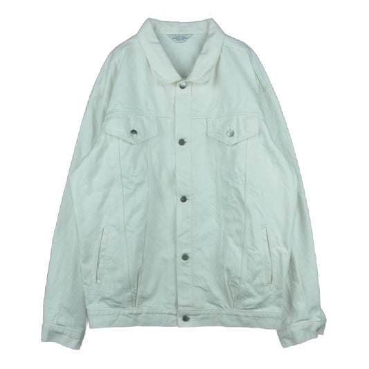 UNUSED アンユーズド us1016 denim oversized jacket オーバーサイズ デニム ジャケット ホワイト系【中古】