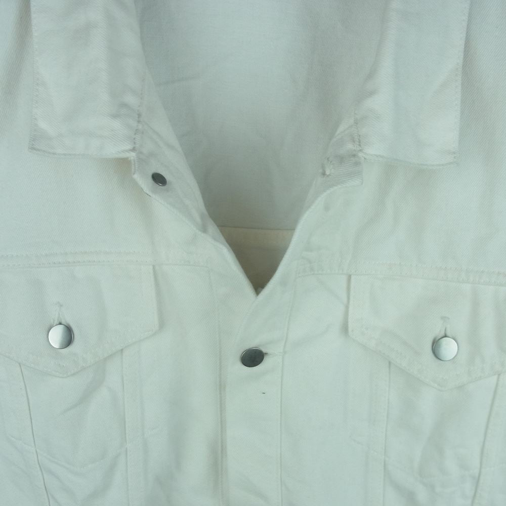 UNUSED アンユーズド us1016 denim oversized jacket オーバーサイズ デニム ジャケット ホワイト系【中古】