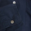 GRAPHPAPER グラフペーパー GPS-LSH01 Broad Oversized  Regular Collar Shirt ブロード オーバーサイズ ロング スリーブ ネイビー系 1【中古】