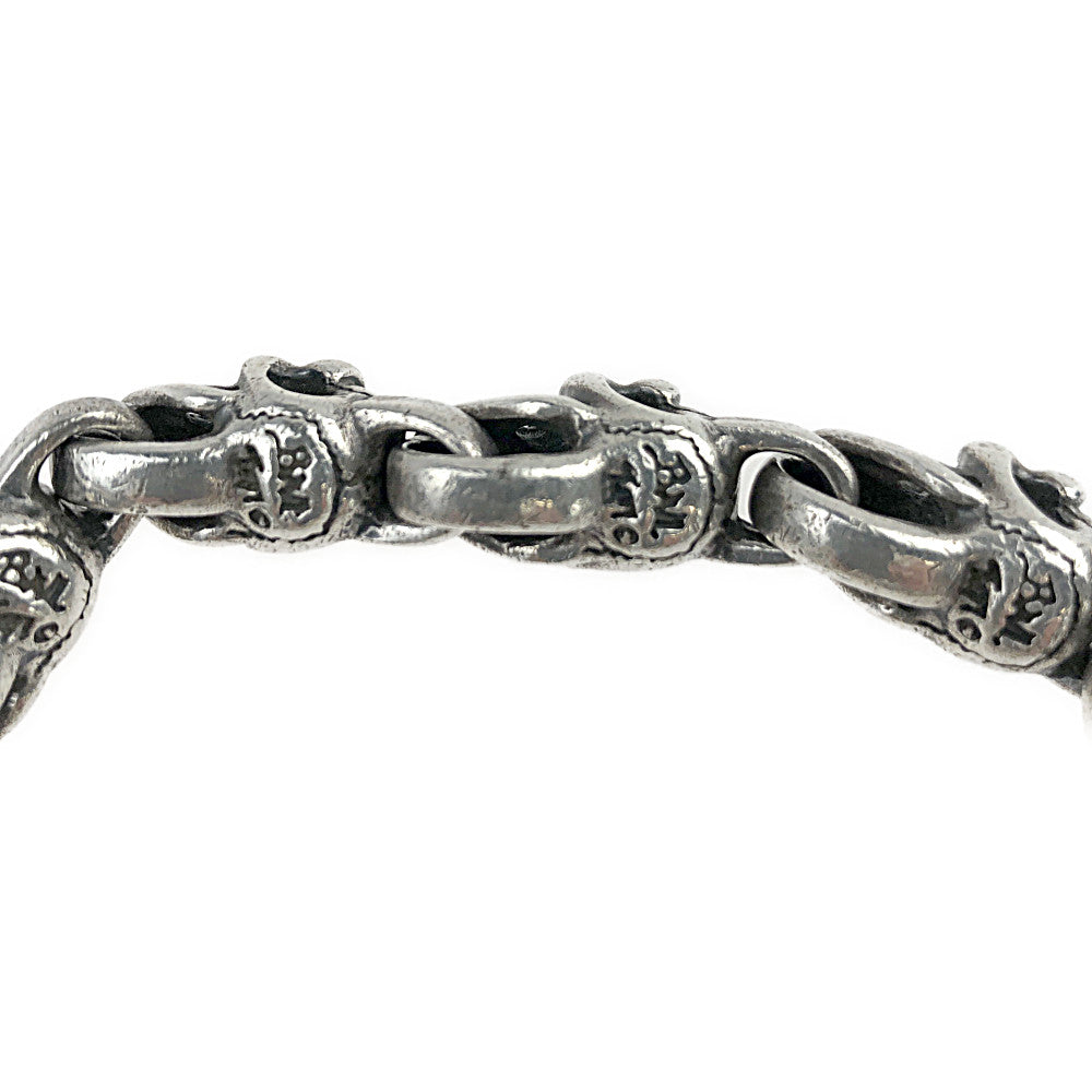 BILL WALL LEATHER ビルウォールレザー Small Good Luck Skull Bracelet グッドラックスカル ブレスレット シルバー系【中古】