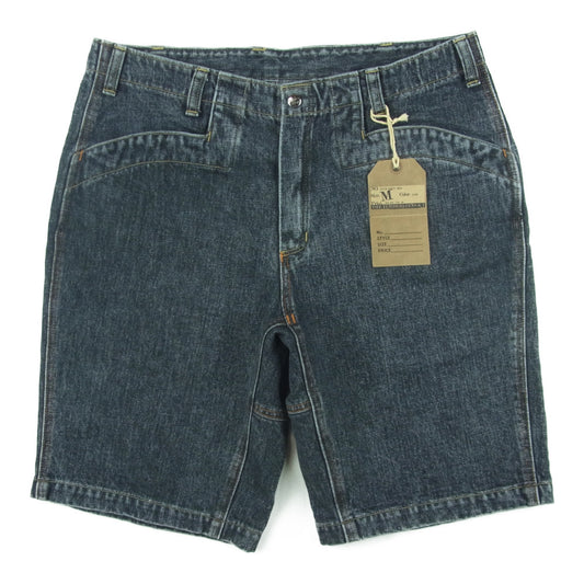 TENDERLOIN テンダーロイン DENIM SHORTS WASH ウォッシュ加工 ショーツ ショートパンツ ブラック デニム ブラック系 M【美品】【中古】