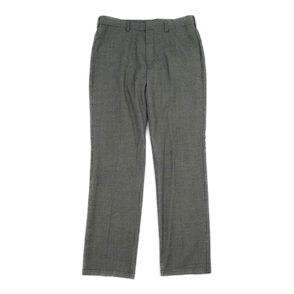 WACKO MARIA ワコマリア 千鳥格子 タック スラックス パンツ  グレー系【中古】
