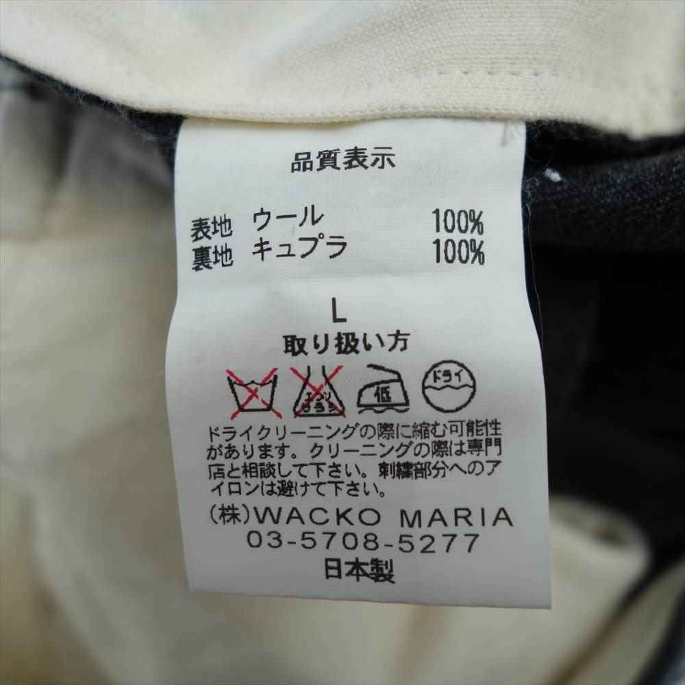 WACKO MARIA ワコマリア タック スラックス パンツ グレー グレー系 L【中古】