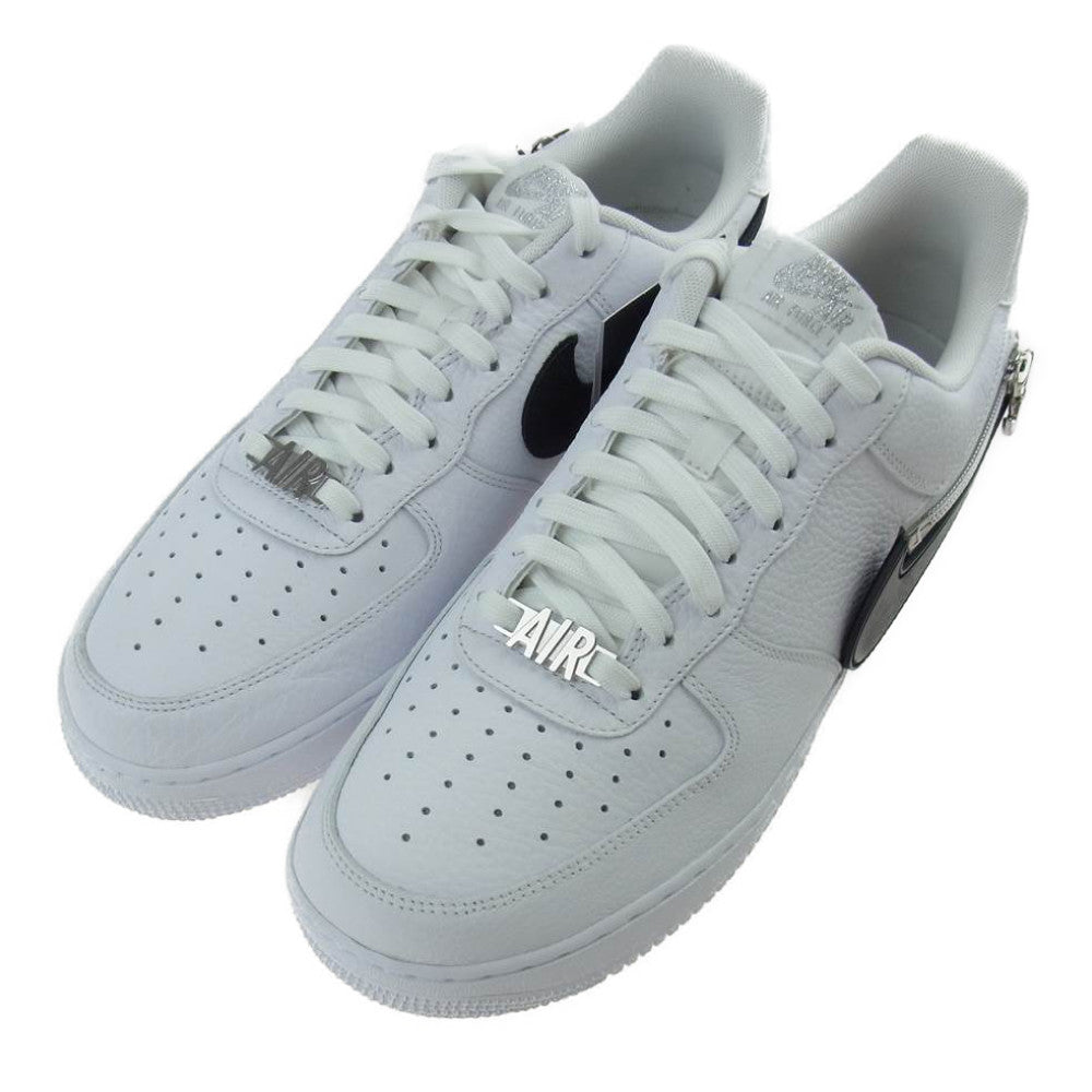 NIKE ナイキ CW6558-100 AIR FORCE 1 07 エアフォース1 07 プレミアム ホワイト系 30cm【新古品】【未使用】【中古】