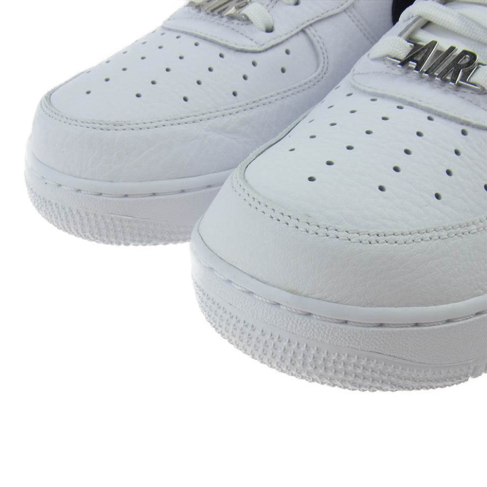 NIKE ナイキ CW6558-100 AIR FORCE 1 07 エアフォース1 07 プレミアム ホワイト系 30cm【新古品】【未使用】【中古】