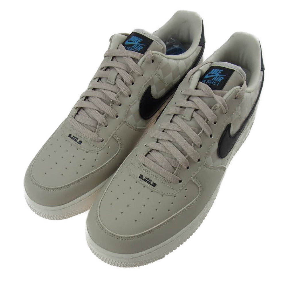 NIKE ナイキ DC8877-200 LEBRON JAMES  NIKE AIR FORCE 1 STRIVE FOR GREATNESS レブロン ジェームズ  ナイキ エアフォース 1 ストライブ フォー グレートネス ベージュ系 30cm【新古品】【未使用】【中古】