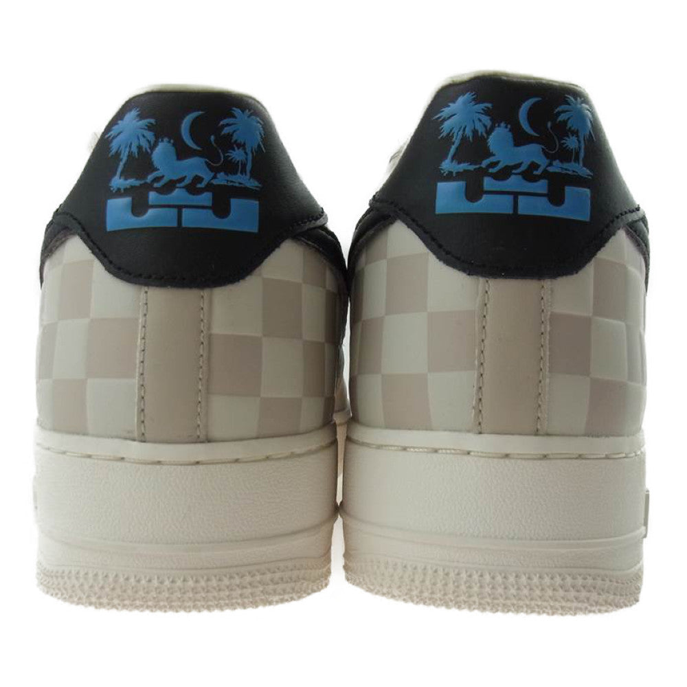 NIKE ナイキ DC8877-200 LEBRON JAMES  NIKE AIR FORCE 1 STRIVE FOR GREATNESS レブロン ジェームズ  ナイキ エアフォース 1 ストライブ フォー グレートネス ベージュ系 30cm【新古品】【未使用】【中古】