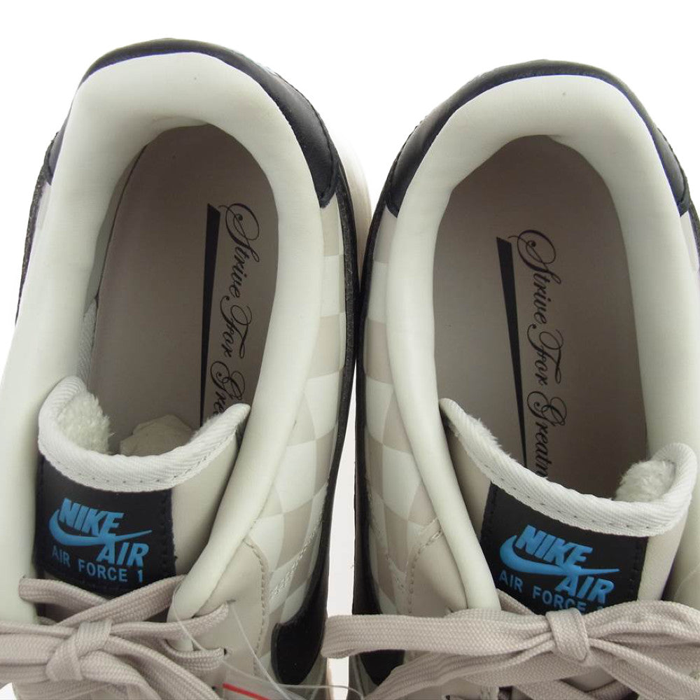 NIKE ナイキ DC8877-200 LEBRON JAMES  NIKE AIR FORCE 1 STRIVE FOR GREATNESS レブロン ジェームズ  ナイキ エアフォース 1 ストライブ フォー グレートネス ベージュ系 30cm【新古品】【未使用】【中古】