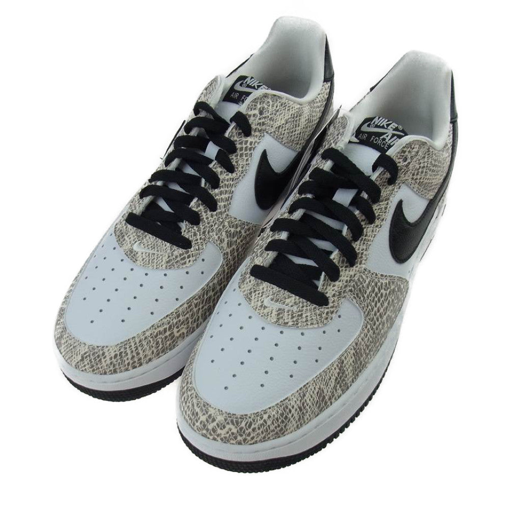 NIKE ナイキ 845053-104 AIR FORCE 1 LOW RETRO COCOA SNAKE エアフォース レトロ  ホワイト スネイク  ホワイト系 29cm【新古品】【未使用】【中古】
