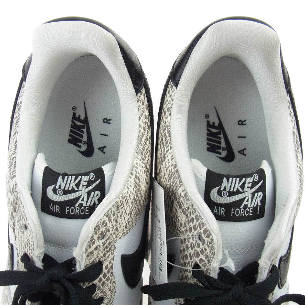 NIKE ナイキ 845053-104 AIR FORCE 1 LOW RETRO COCOA SNAKE エアフォース レトロ  ホワイト スネイク  ホワイト系 29cm【新古品】【未使用】【中古】