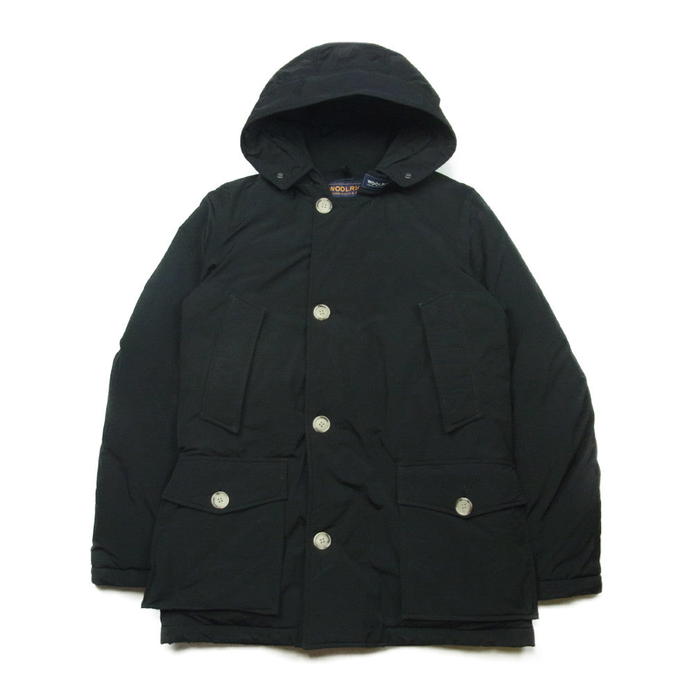 WOOLRICH ウールリッチ 国内正規品 ARCTIC PARKA アークティック パーカ ダウン ジャケット ブラック系 S【中古】