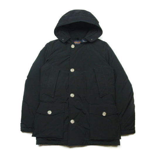 WOOLRICH ウールリッチ 国内正規品 ARCTIC PARKA アークティック パーカ ダウン ジャケット ブラック系 S【中古】
