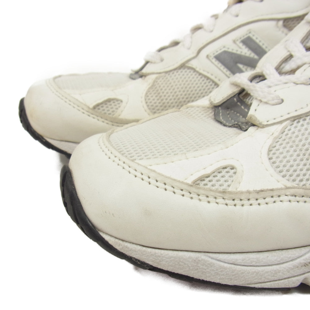 NEW BALANCE ニューバランス M991WHI 英国製 M991 WHI スニーカー ホワイト系 27cm【中古】