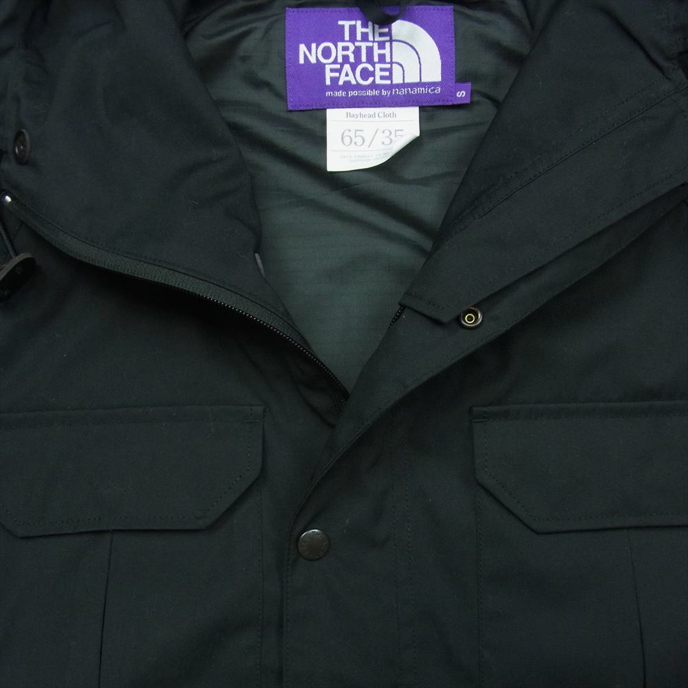 THE NORTH FACE ノースフェイス NP2051N PURPLE LABEL パープルレーベル 65/35 Mountain Parka マウンテン パーカー ブラック系 S【中古】