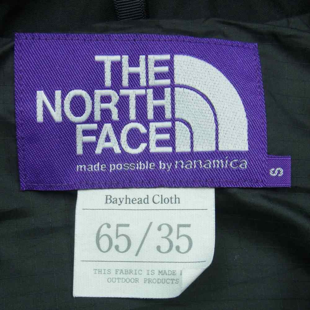 THE NORTH FACE ノースフェイス NP2051N PURPLE LABEL パープルレーベル 65/35 Mountain Parka マウンテン パーカー ブラック系 S【中古】