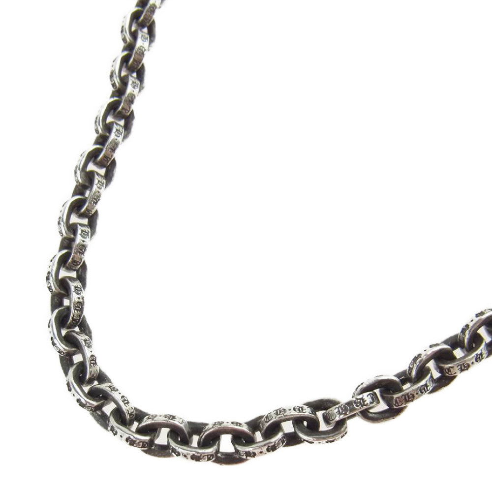 CHROME HEARTS クロムハーツ（原本無） PAPER CHAIN ペーパーチェーン 18インチ シルバー系【中古】