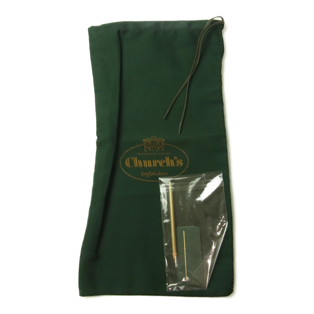 CHURCH'S チャーチ BURWOOD W バーウッド ウイングチップ ブラック系 38【中古】