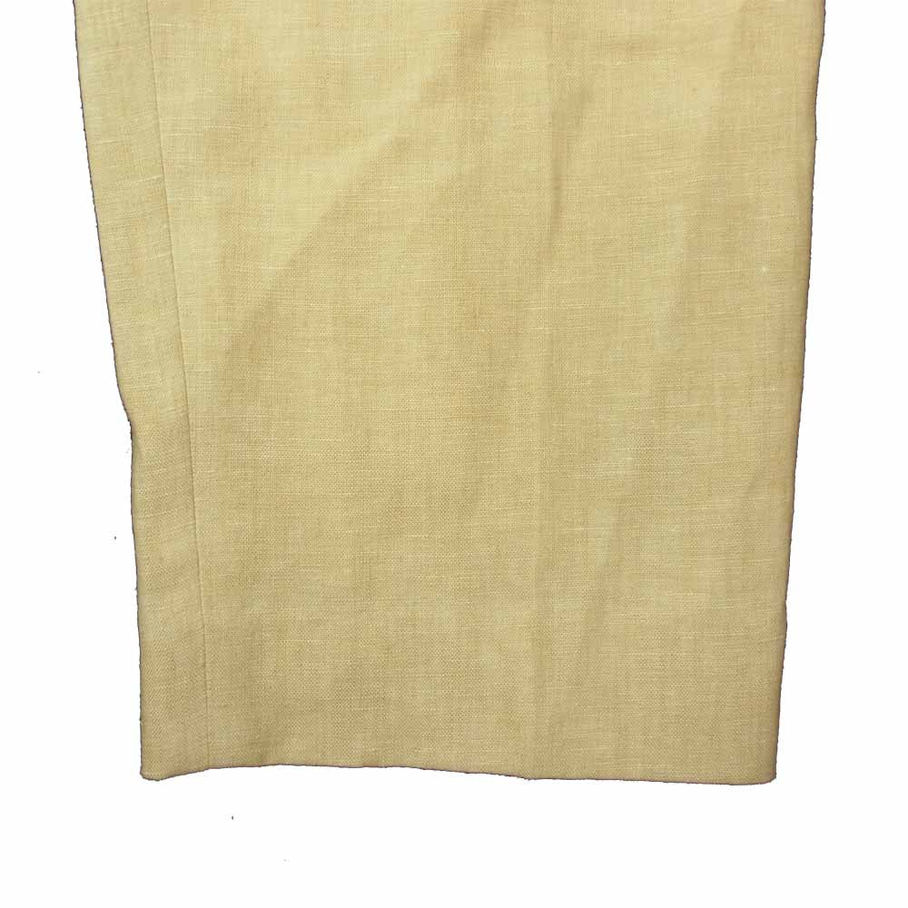 theory セオリー 01-9106034-170-700 Pure Linen Sz Pleat Pant リネン 麻100％ プリタック テーパード パンツ ベージュ系【中古】