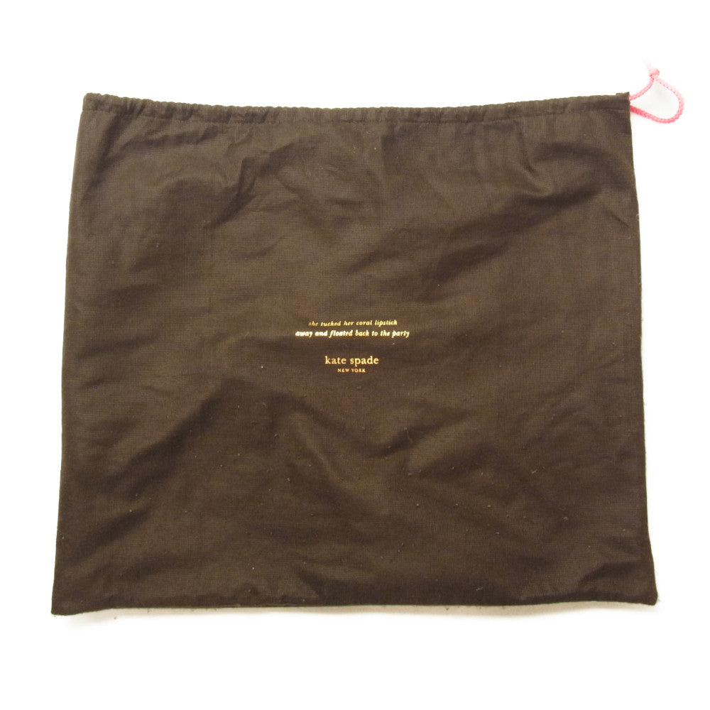 Kate Spade ケイトスペード westward by emily & meritt スエード レザー ショルダーバッグ ネイビー系【中古】