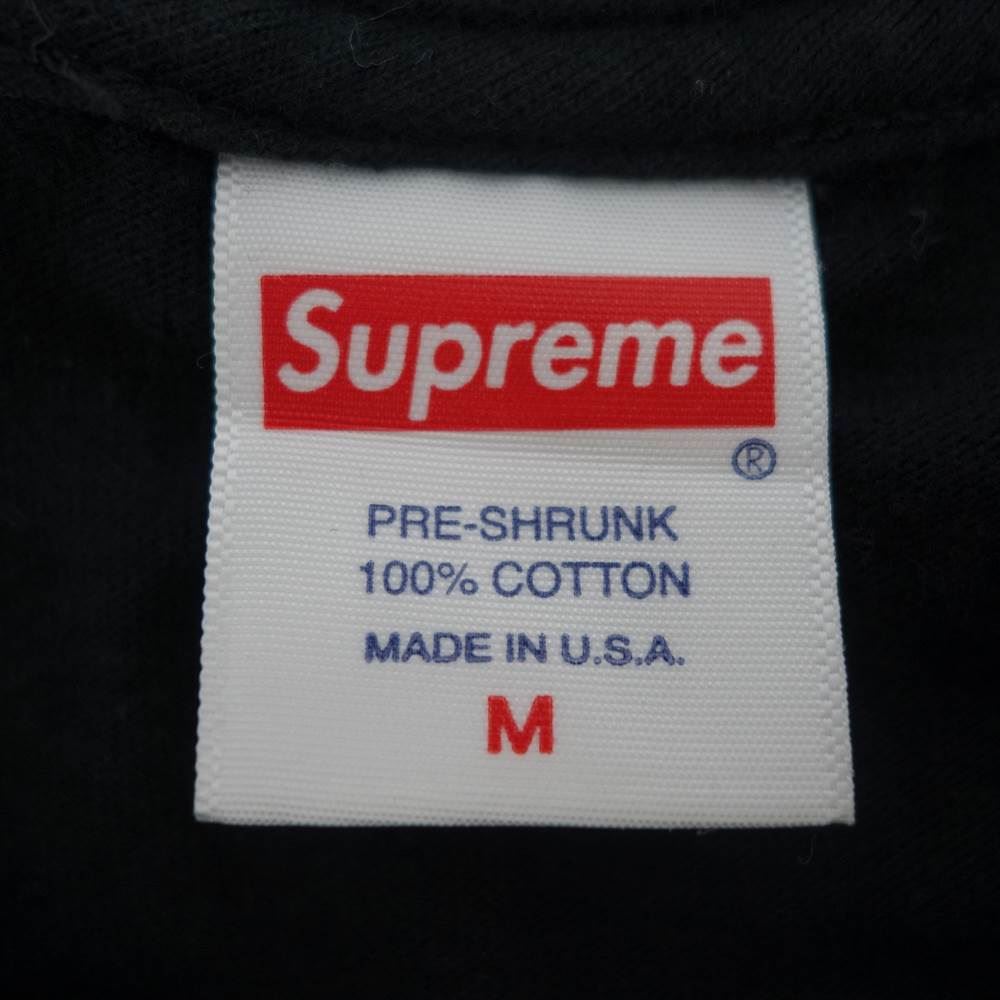 Supreme シュプリーム 18AW × Mike Kelley Hiding From Indians Tee マイク ケリー Tシャツ ブラック系 M【中古】