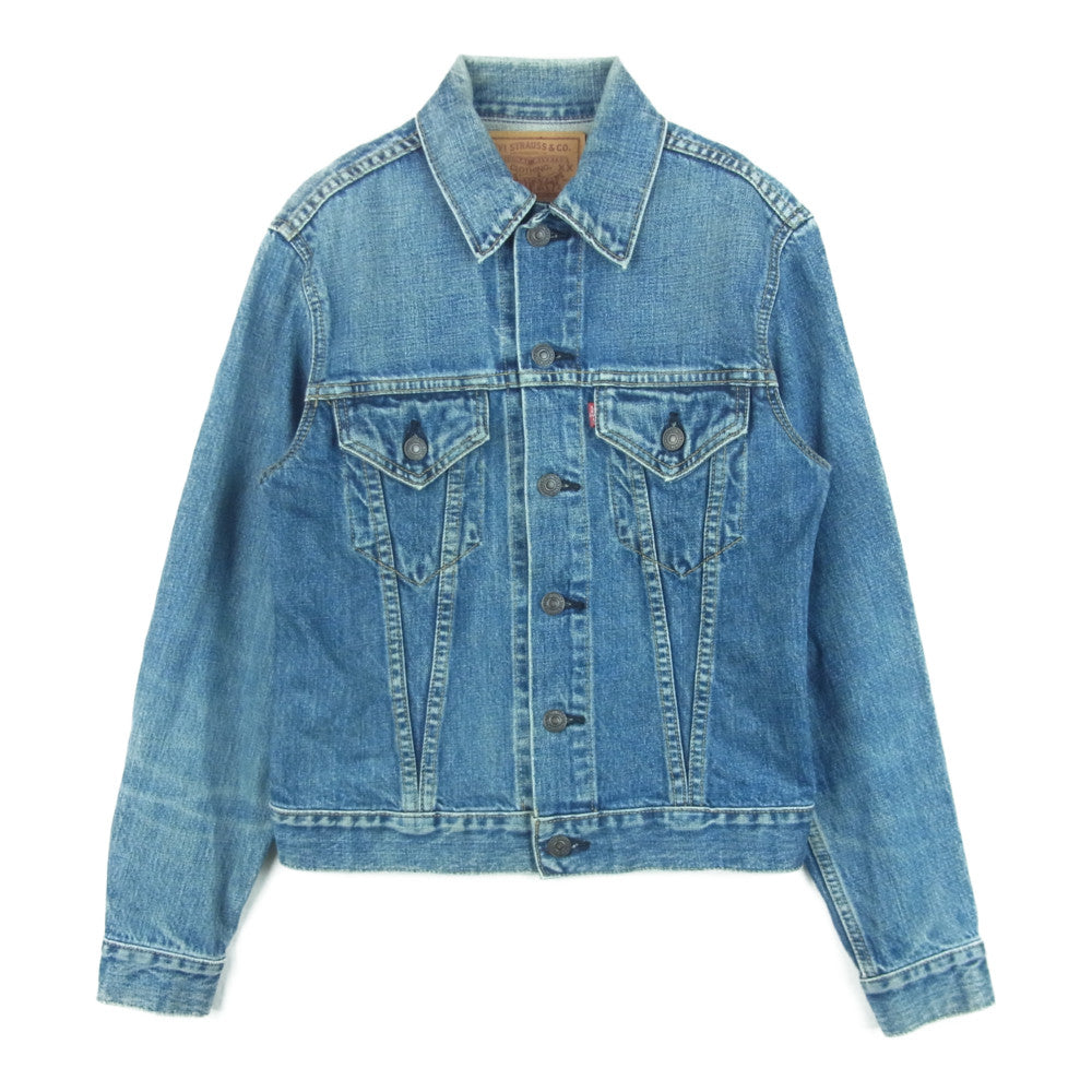 Levi's リーバイス 557 96年製 71557-02 3rd BIG E 日本製 復刻 デニム ジャケット インディゴブルー系 34【中古】