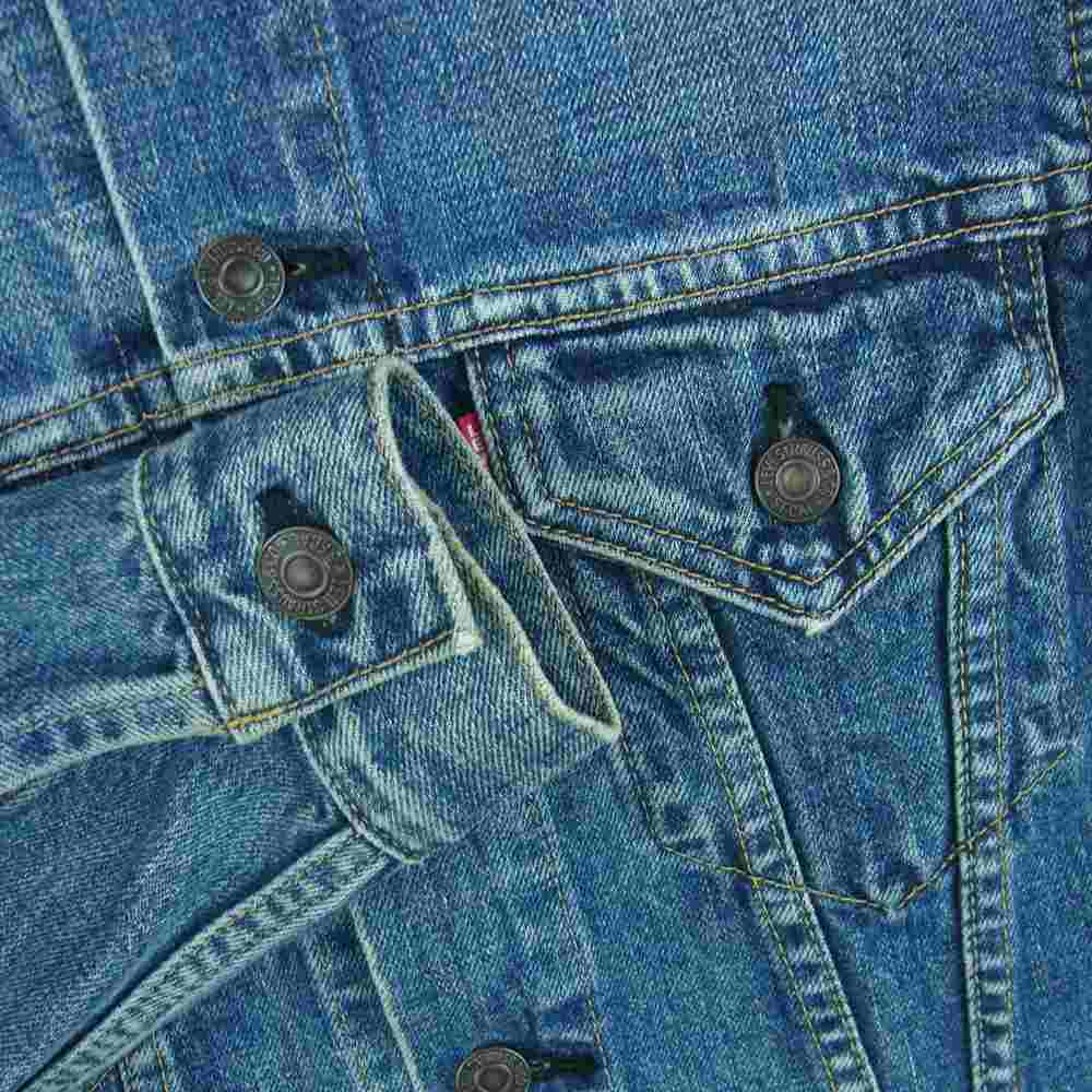 Levi's リーバイス 557 96年製 71557-02 3rd BIG E 日本製 復刻 デニム ジャケット インディゴブルー系 34【中古】