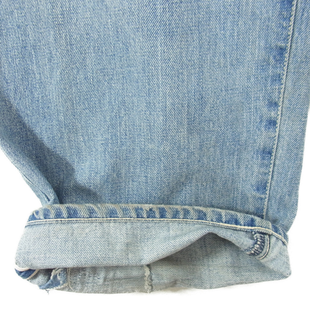 WTAPS ダブルタップス DCDT-AB-03 ダメージ 加工 ジーンズ デニム パンツ インディゴブルー系 M【中古】