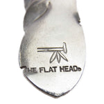 THE FLAT HEAD ザフラットヘッド インゴット フェザー ラージ ペンダント トップ シルバー系【中古】