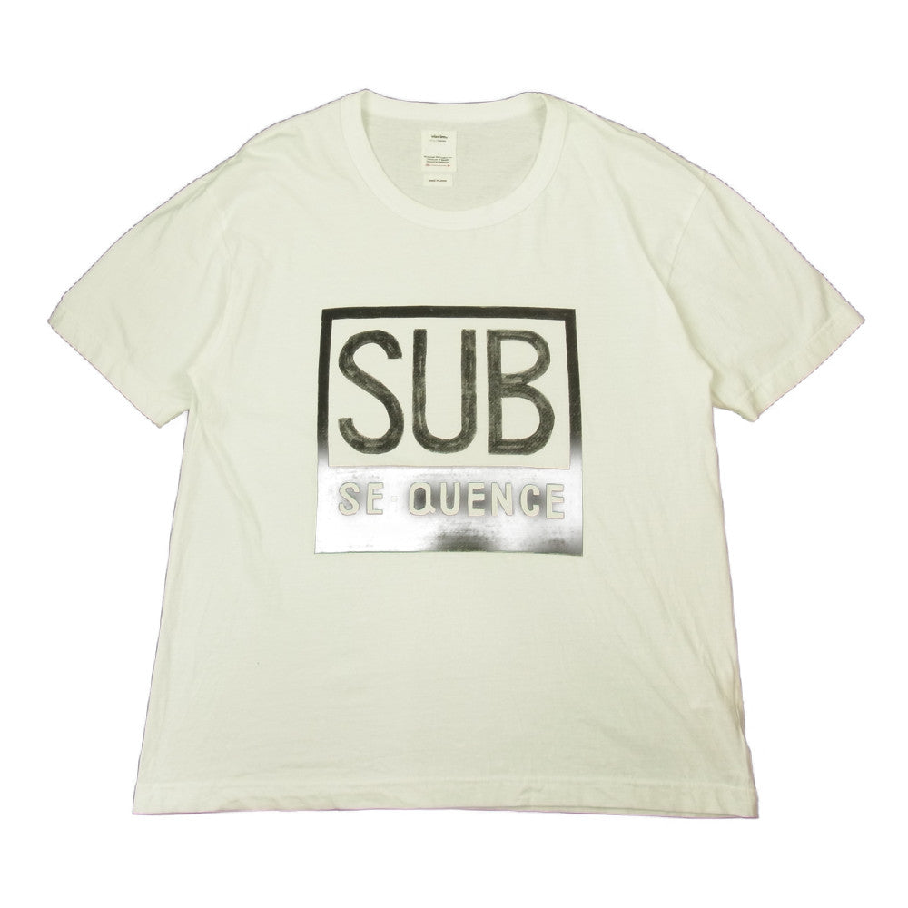 VISVIM ビズビム 19AW 0619905010001JUMBO TEE S/S (SUB) サブ ジャンボ Tシャツ ホワイト系 1【中古】