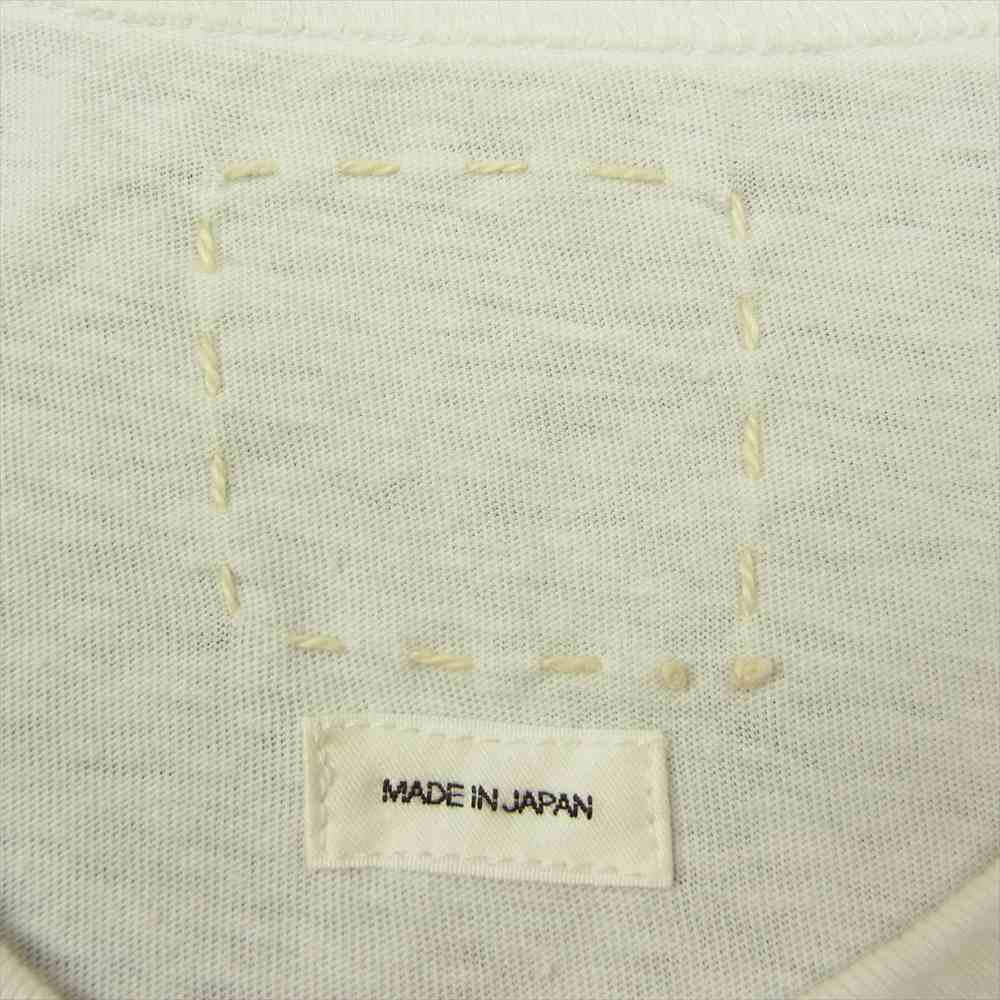 VISVIM ビズビム 19SS 0119105010032 JUMBO TEE S/S W SPANNER ダブル スパナ ジャンボ Tシャツ ホワイト系 1【中古】